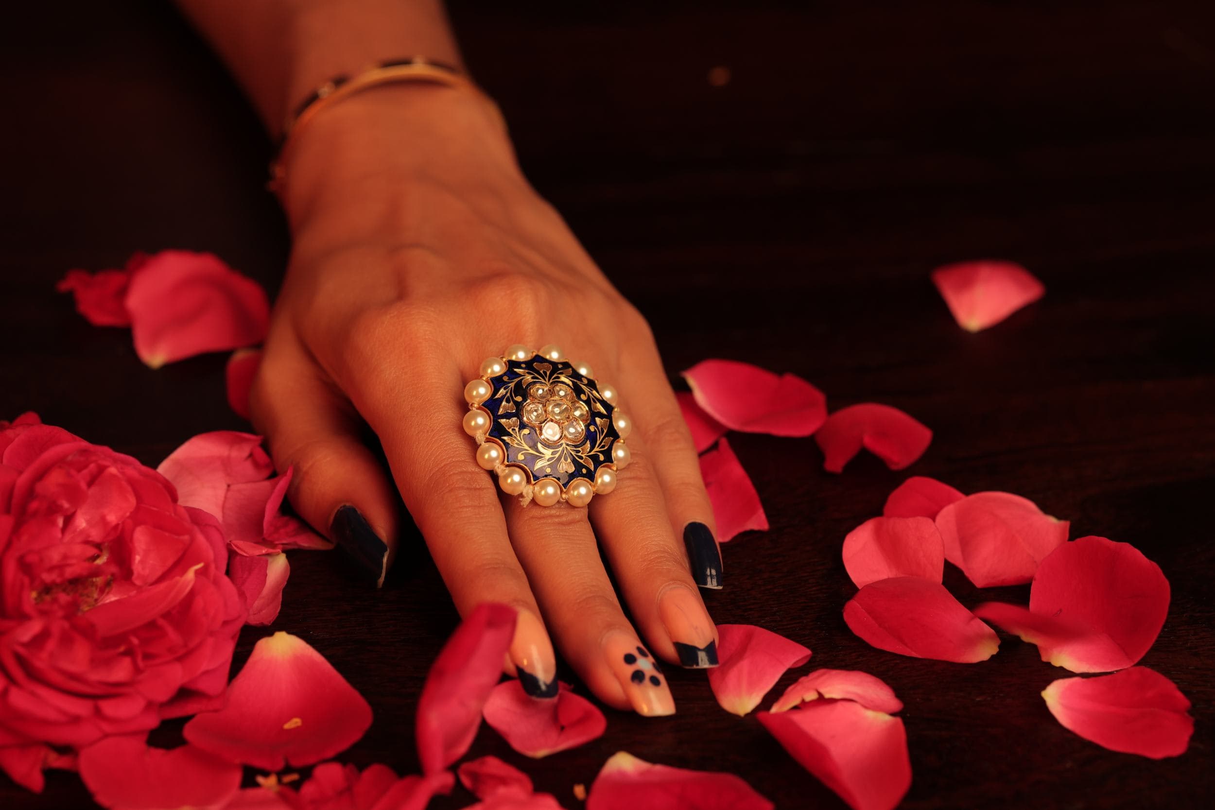Lightweight diamond rings in gold for everyday elegance — Shrivatsa Jodhpur