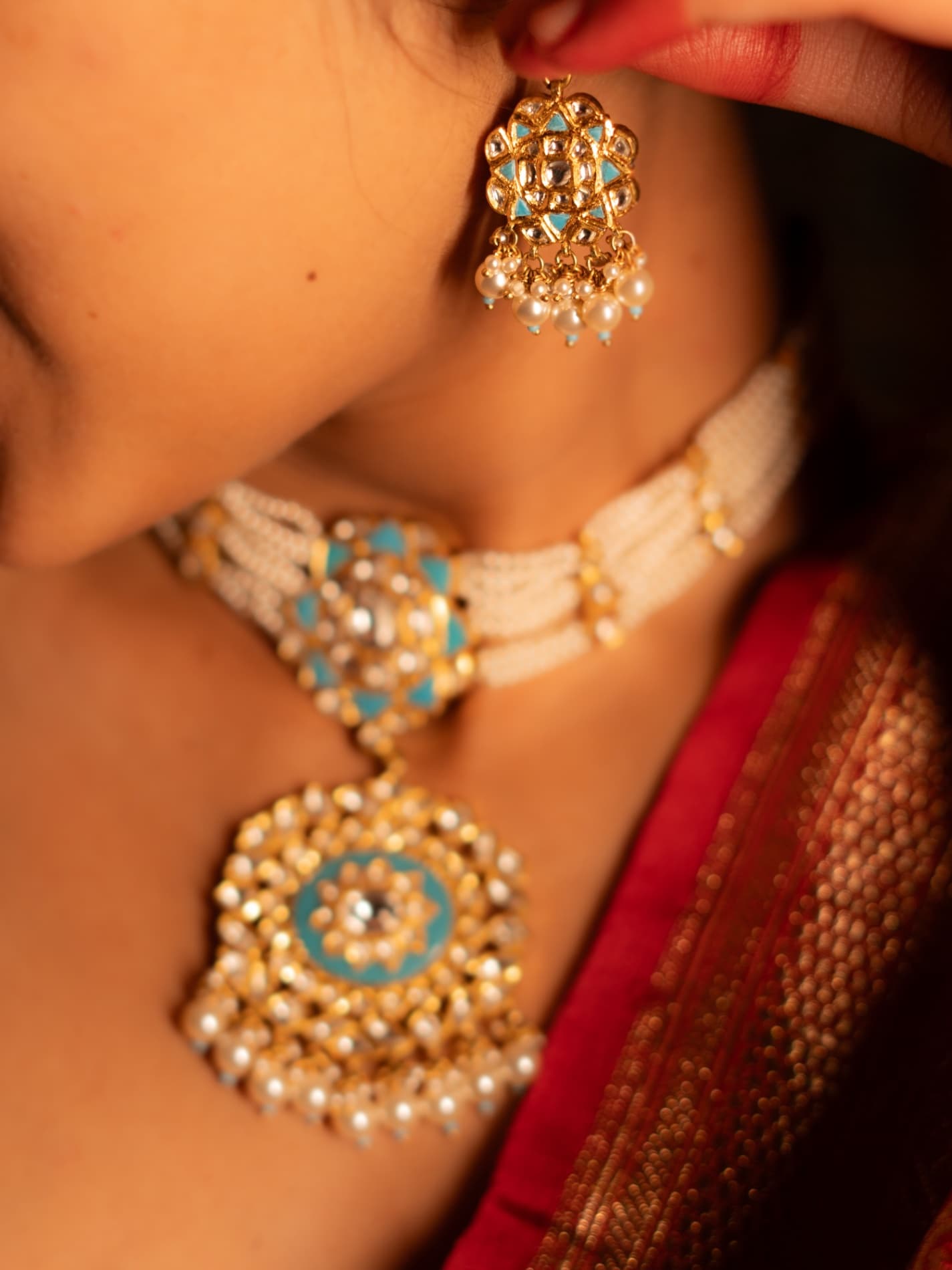 Firoza Choker Necklace - view 2