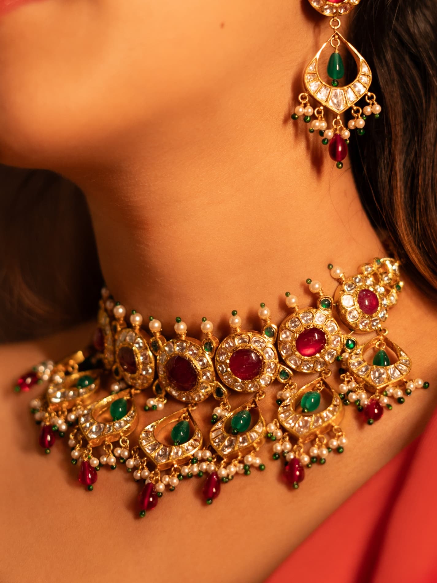Ronak Ruby Necklace