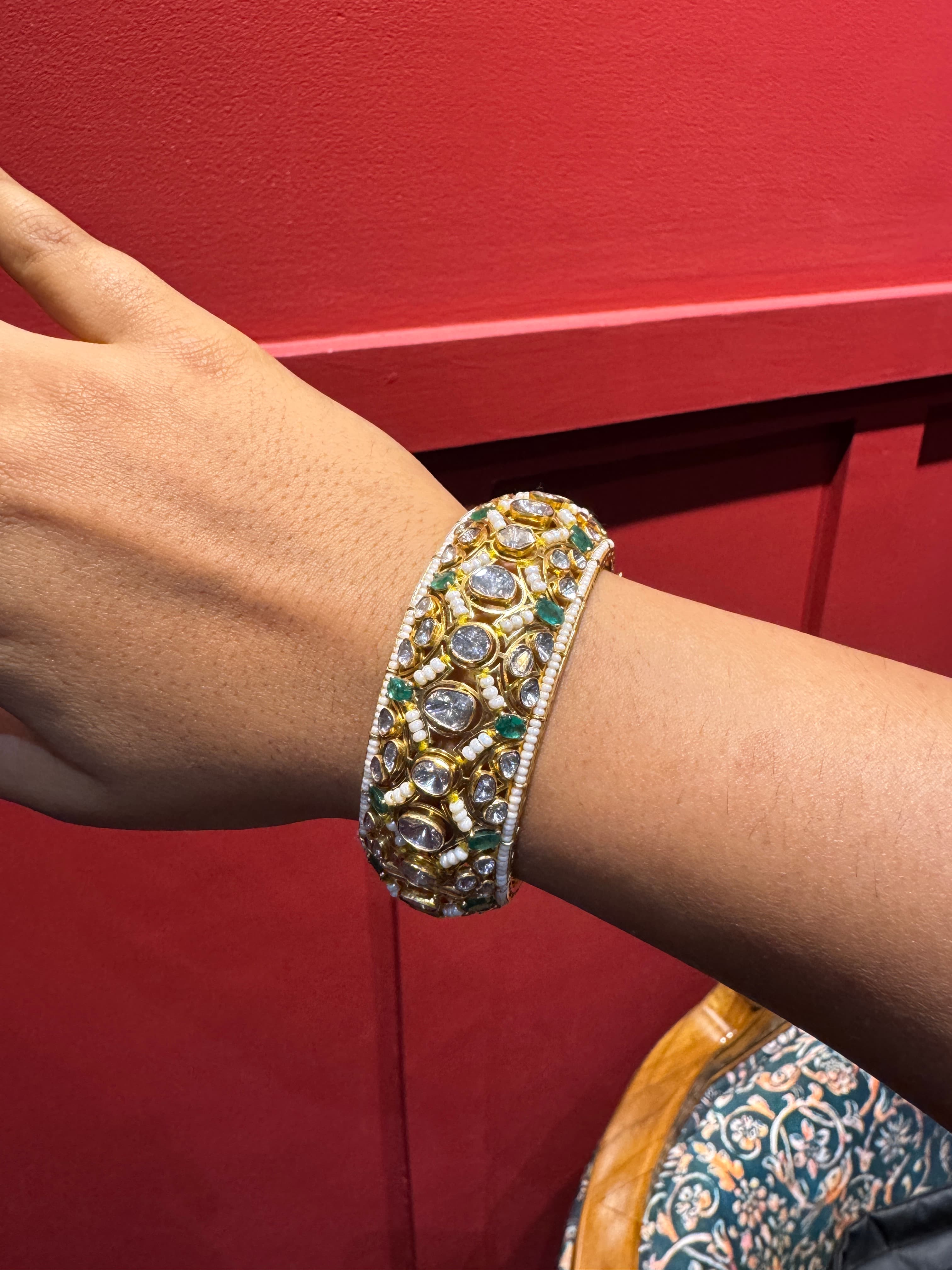 Heritage Moti bangle