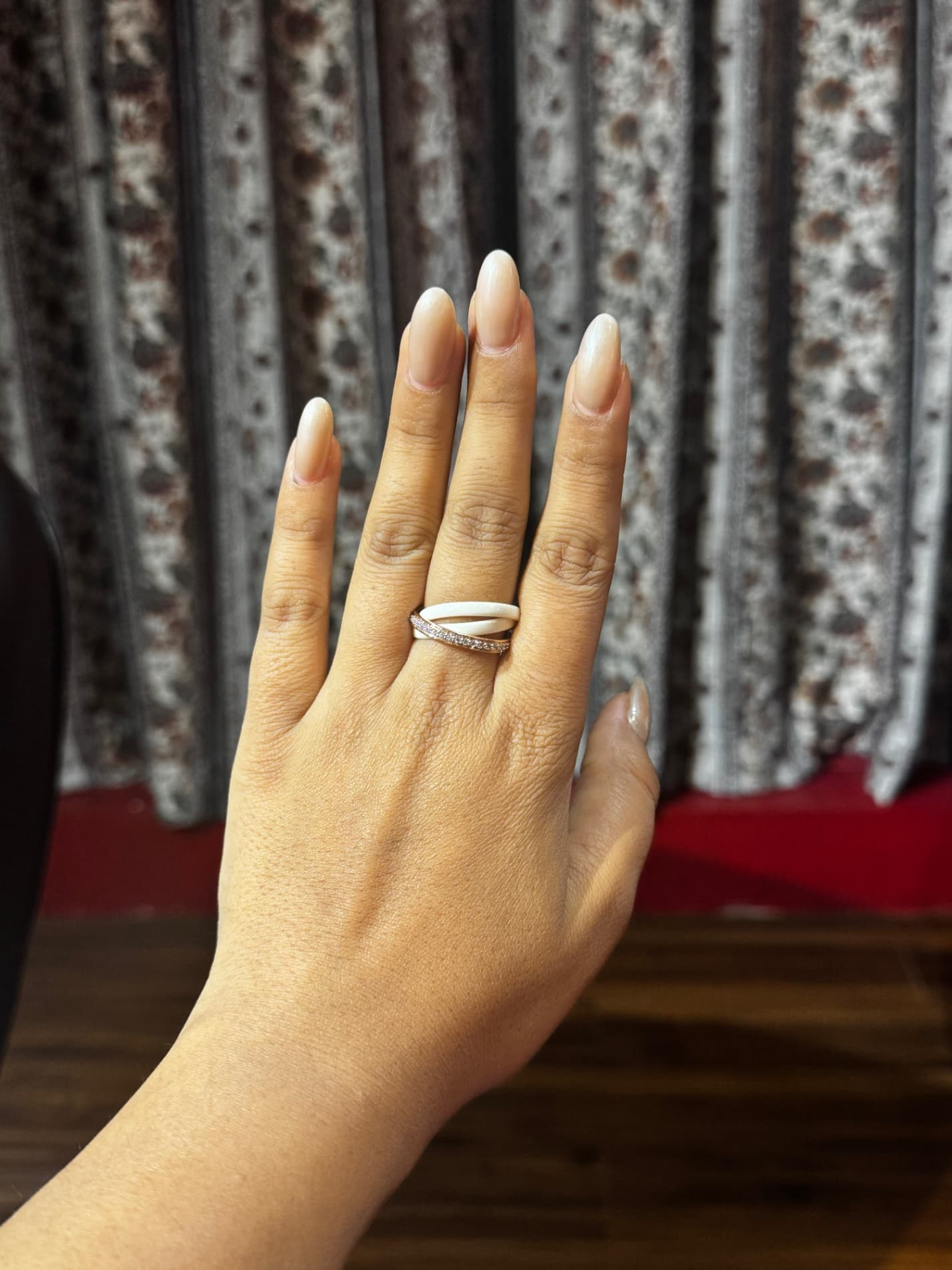 Triple ceramic band