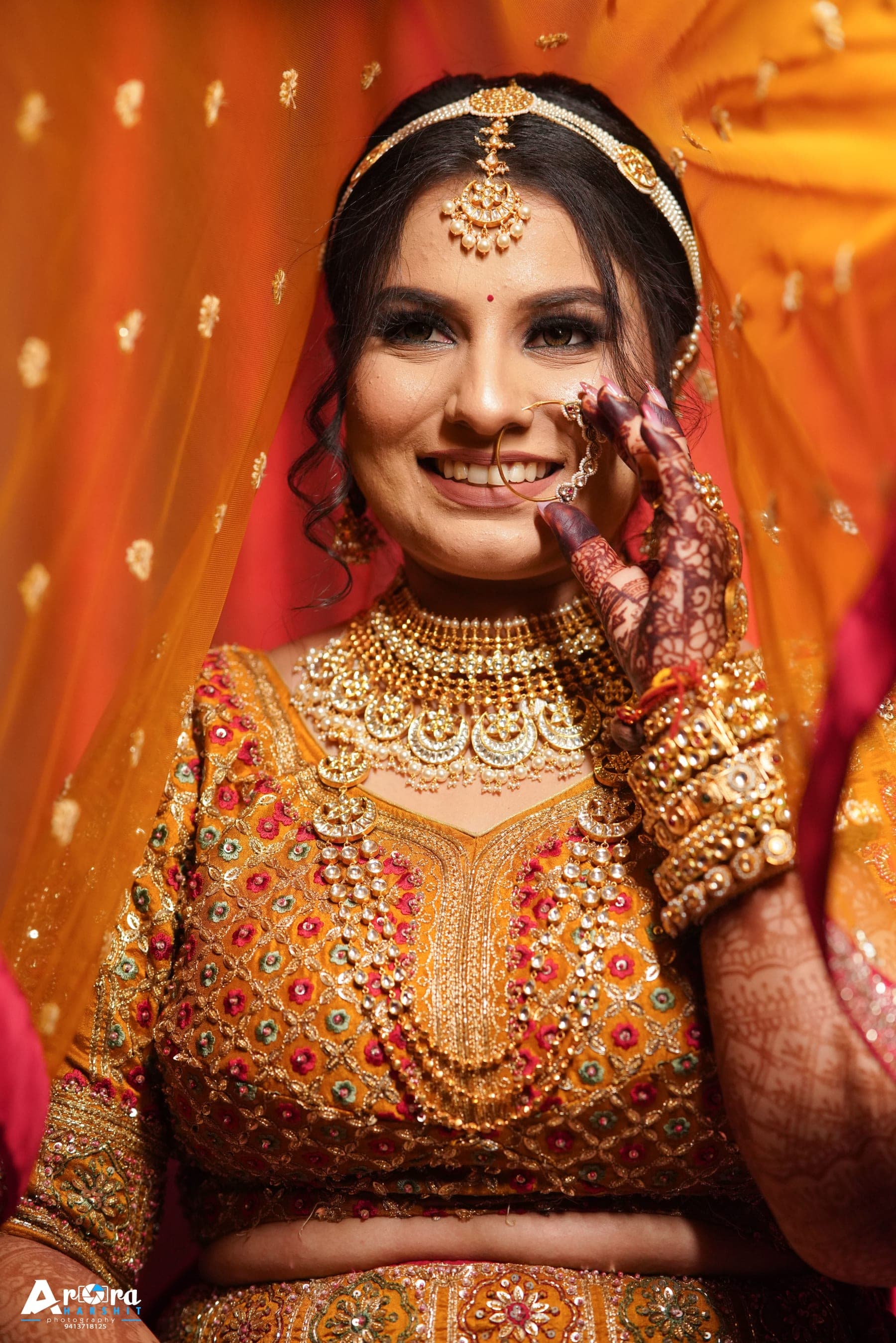 Polki jhumka bridal earrings with meenakari - Shrivatsa Jodhpur